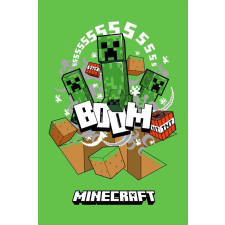 Minecraft Boom Creeper polár takaró 100*150cm lakástextília