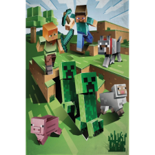 Minecraft Cave Attack polár takaró 100x150cm lakástextília