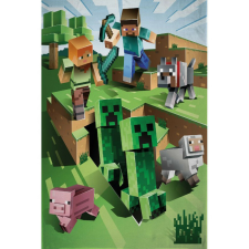  Minecraft Cave Attack polár takaró 100x150cm lakástextília