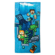 Minecraft Dive fürdőlepedő, strand törölköző 70x140cm CBX2452634MC lakástextília