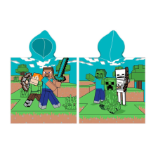 Minecraft Field strand törölköző poncsó 50x115 cm lakástextília