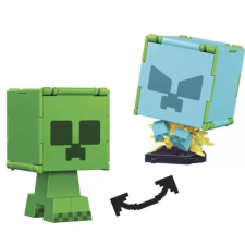 Minecraft : Flippin Figs átalakítható Figura - Creeper és elektromos creeper játékfigura