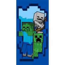 Minecraft fürdőlepedő, strand törölköző Beware 70*140cm lakástextília