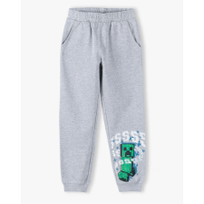 Minecraft Grey gyerek hosszú nadrág, jogging alsó 12 év / 152 cm gyerek nadrág