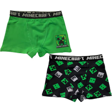  Minecraft gyerek boxeralsó 2 darab/csomag