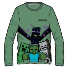 Minecraft gyerek hosszú ujjú póló craft 12év gyerek póló