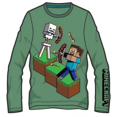 Minecraft gyerek hosszú ujjú póló, felső