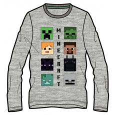 Minecraft gyerek hosszú ujjú póló, felső 12 év