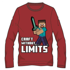 Minecraft gyerek hosszú ujjú póló felső limits 8év gyerek póló