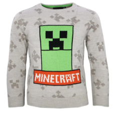  Minecraft gyerek kötött pulóver 8 év gyerek pulóver, kardigán