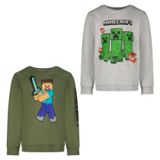  Minecraft gyerek pulóver 6-12 év