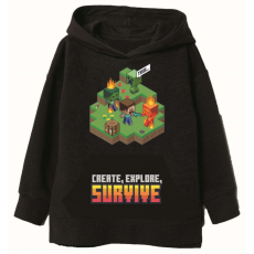 Minecraft gyerek pulóver 6 év