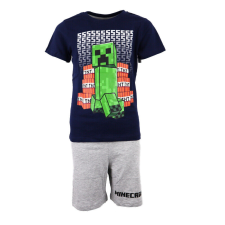 Minecraft gyerek rövid pizsama tnt 10év gyerek hálóing, pizsama