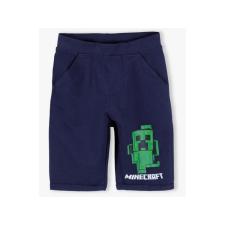 Minecraft gyerek rövidnadrág 6év kék gyerek nadrág