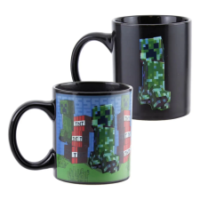 Minecraft Hőre változó MINECRAFT Creeper bögre babaétkészlet