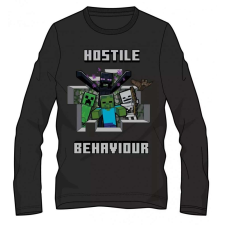 Minecraft Hostile Mobs Fiú Hosszú Ujjú Póló - 10 év (140 cm) gyerek póló