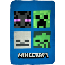 Minecraft Hostile Mobs szuper puha polár takaró 100*150cm lakástextília
