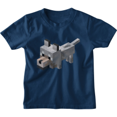  Minecraft Kutya - Gyerek Póló