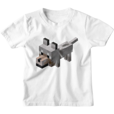  Minecraft Kutya - Gyerek Póló