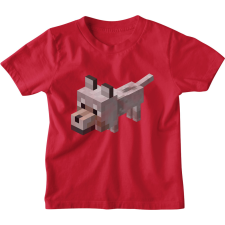  Minecraft Kutya - Gyerek Póló gyerek póló