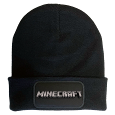  Minecraft logó mintájú - Téli Sapka