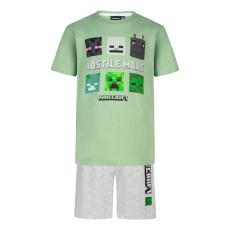 Minecraft Mobs rövid ujjú pizsama, 128-as méret