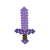 Minecraft Purple kard 51 cm