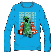 Minecraft sötétben világító gyerek hosszú ujjú póló, felső