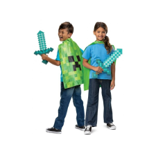 Minecraft szett kardal unisex gyermek jelmez standard gyerek méretben jelmez