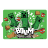 Minecraft tányéralátét - Zöld - BOOM