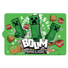 Minecraft tányéralátét - Zöld - BOOM babaétkészlet