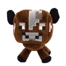 Minecraft Tehén plüssfigura gyerekeknek 17cm plüssfigura