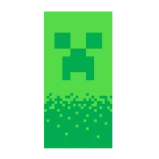 Minecraft törölköző fürdőlepedő Creeper lakástextília