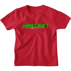  Minecraft Zombie Logó - Gyerek Póló