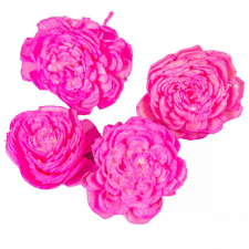  Ming boglárka pink 4cm 50db-os dekorációs kellék