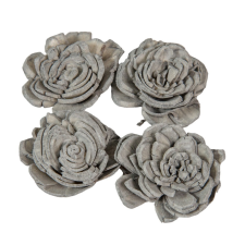  Ming boglárka szürke 2cm 100db-os dekorációs kellék