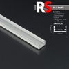  - MINI-01-A - Alumínium RS profil (felületre) LED szalaghoz, átlátszó burával