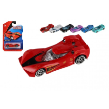 Mini autók fém/műanyag 8 cm autópálya és játékautó