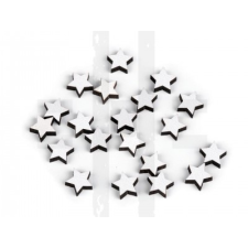  Mini fa csillag - 20 db/csomag dekorációs kellék