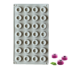  Mini fánk szilikon forma-28 adagos sütés és főzés