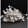  Mini gömb kültéri LED karácsonyi fényfüzér, (9m/120 LED) hideg fehér