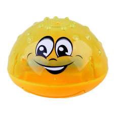 Mini gyermek szökőkút sárga színben - fürdőjáték fürdőszobai játék