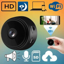 Mini kémkamera, éjjellátó biztonsági kamera + állvány / WiFi + cloud + sd megfigyelő kamera