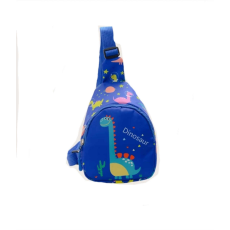  Mini kerszttáska óvodáskorú gyerekeknek,Dinoszaurusz, kék