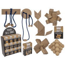  Mini készségfejlesztő fa játék - ördöglakat fajáték