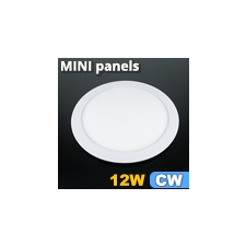 Mini kör LED panel (170 mm) 12 Watt hideg fehér világítási kellék