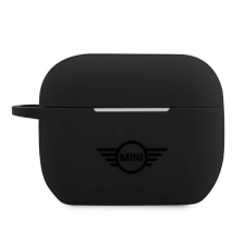 Mini Morris Mini MIACAPSLTBK AirPods Pro fekete keménytok Silicone Collection fülhallgató, fejhallgató tok
