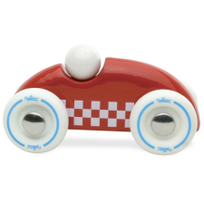  Mini rallye piros fa autó autópálya és játékautó