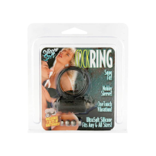 Mini Vibrating Cockring Black péniszgyűrű