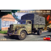 MiniArt 1/35 3.6-36S 3T német ponyvás teherautó modell